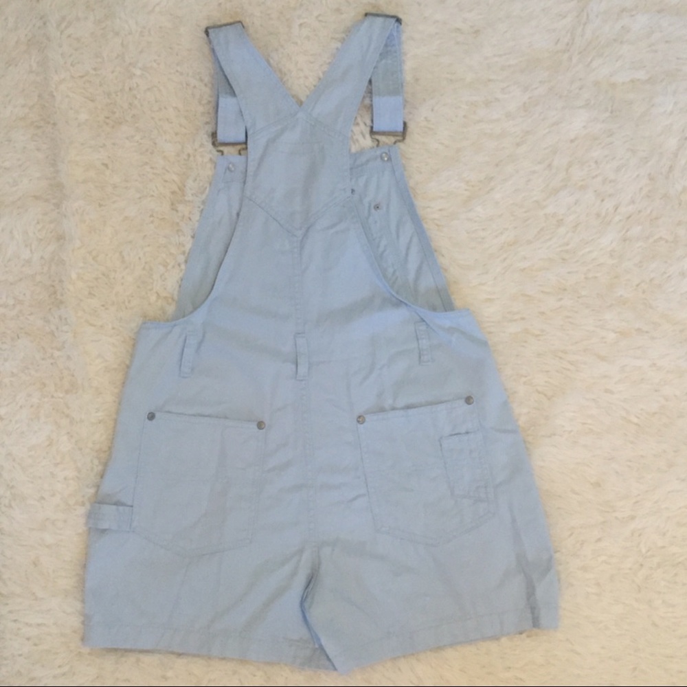 NWOT No Boundaries Light Blue Overalls - Picture 2 of 4